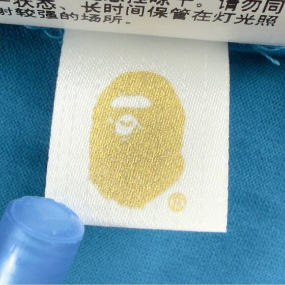 Bape A Bathing Ape NWT Men's Size Medium One Point Pocket Overdye T-shirt - Picture 7 of 16